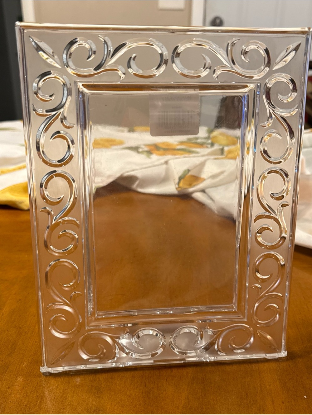 Marquis by Waterford Arabesque Crystal Picture Frame 4x6 Germany - Picture 2 of 6